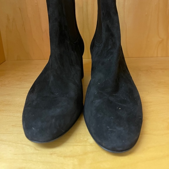 New AGL Suede Black Lisette Bootie Size 36.5 - Picture 10 of 11